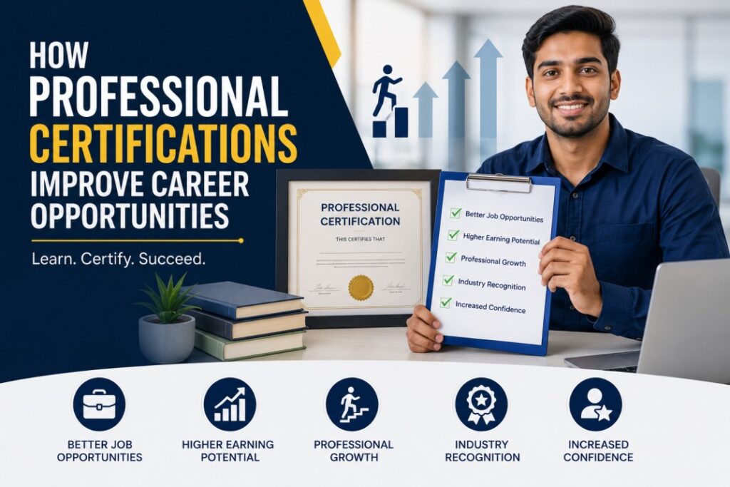 How Professional Certifications Improve Career Opportunities